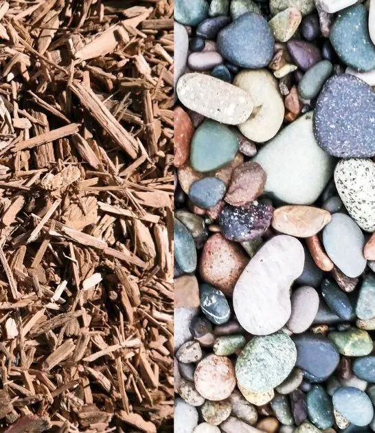 Mulch vs Rocks